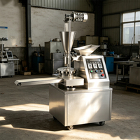 Machine à faire des petits pains cuits à la vapeur entièrement automatique, machine à petits pains commerciale en acier inoxydable