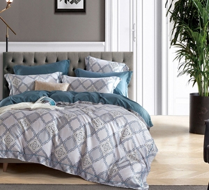 100% Lyocell tencel <strong>Comforter</strong> <strong>Set</strong> Printed Flower Bedding <strong>Set</strong> Environmental Home Use Bedsheet <strong>Set</strong> - Product Image 6