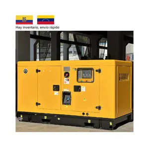 NPC超静音denyo发电机15kva 20kva 30kva 45kva 220V低转速发电机柴油