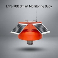 Boya de Calidad de Agua para Embalses No Tripulada con Sonda Óptica de Turbidez y Medidor de Sólidos Suspendidos Equipada con Panel Solar de 60W