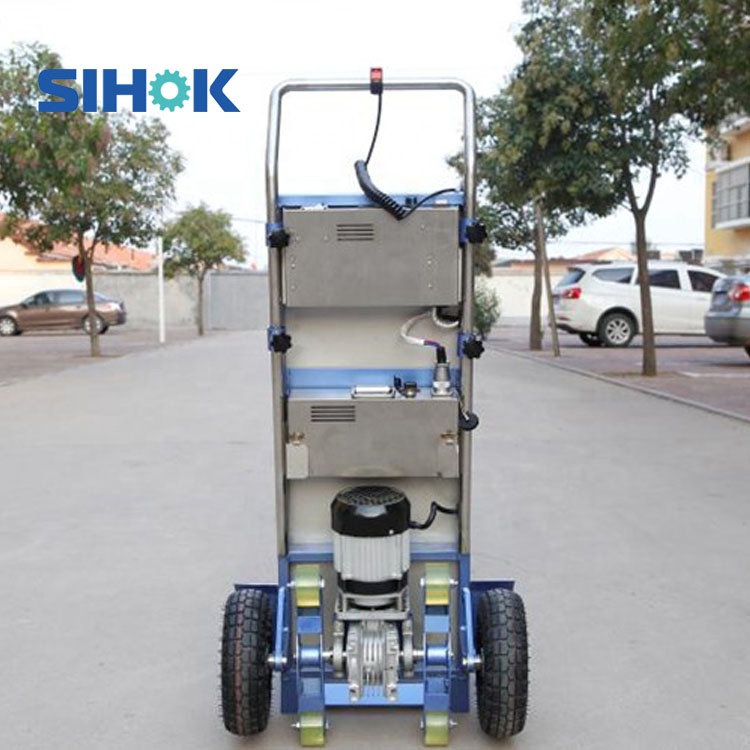 Портативный двухколесный ручной грузовик нагрузка 200 кг строительный материал лестницы альпиниста Электрический Долли для продажи (SH-C200)