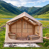 Tente gonflable de luxe, portable, durable, élégante, imperméable, pour activités de randonnée en plein air, vente en gros à bas prix