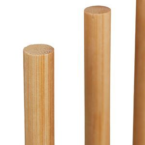 Égouttoir à vaisselle en bambou naturel, support en bois pour assiettes, pour armoire de <span class=keywords><strong>cuisine</strong></span>, 8 fentes, séchoir à tasses et couvercles de casseroles, organisateur, présentoir - Product Image 5