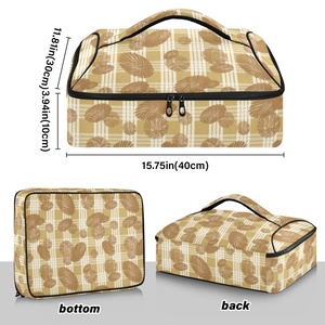 Hawaiian Custom Opihi Design Thermal Food Baking Dish Carrier Cooler Bag Insulated Casserole Dishes Travel Bag with Logo - Product Image 3