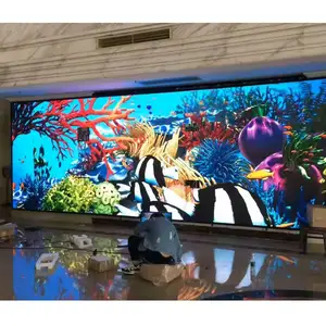 Pantalla de visualización Led Tablero de publicidad Exterior a todo color P3.91 500*1000 Mm Led Video Wall SDK P2 Panel Led Interior Anuncios de taxi Interior