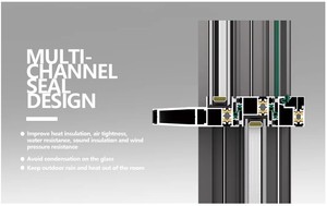 Ventana Abatible de Aluminio Prefabricada en Oferta, con Triple Vidrio Aislante, Insonorizada y Resistente al Viento, para Exteriores de Viviendas - Product Image 3