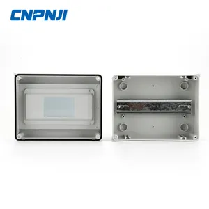 12 WAY HT Plastic Electric Power Distribution Customized Plastic 5 To 24 Ways Power Surface Distribution Board Box