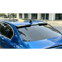 Aileron de toit arrière ABS pour BMW Série 5 G30 2018-2023, extension de fenêtre arrière, spoiler sportif, kit carrosserie décoratif