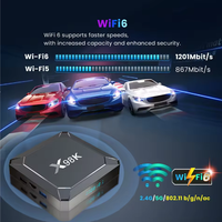 X98K Rockchip RK3528 Android 13 Quad Core 4K TV Box 2.4G/5G WiFi BT 5.0 Decodificador Global