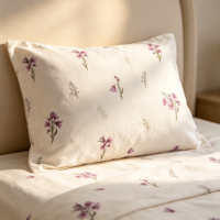 Parure de lit florale en liquidation, linge de lit imprimé en gros à prix réduit, surplus de literie pour marché à prix dégressifs