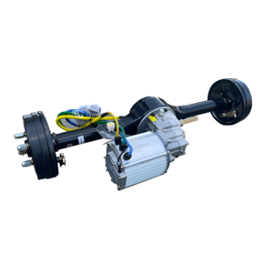 Yuande ERM 3KW 72V DC Motor sin escobillas IP65 Eje trasero diferencial de una pieza Triciclo eléctrico Rickshaw - Product Image 1