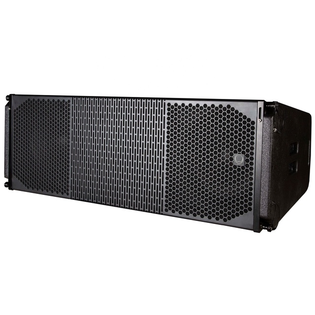 Pro Audio 3-Way Line Array Speaker Double 12-Inch Loudspeakers LA3212-V2 for Indoor and Outdoor Use Professional Sound System