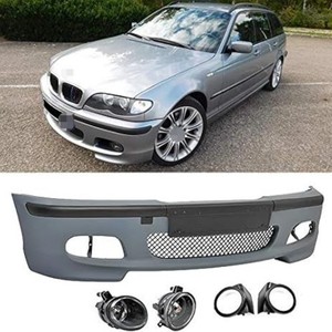 Pour pare-chocs BMW E46, accessoires de voiture en ABS, pare-chocs avant, grilles latérales en maille, calandre pour Série 3 E46 316i 318i <span class=keywords><strong>320i</strong></span> 325i 330i berline <span class=keywords><strong>2002</strong></span> - Product Image 2