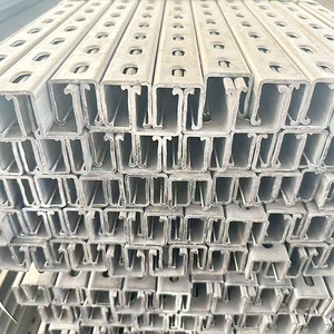 Venda Direta Da Fábrica Estrutura <span class=keywords><strong>Solar</strong></span> U Channel Aço Fotovoltaica Suporte Zinco-alumínio-magnésio Aço em forma de U - Product Image 2