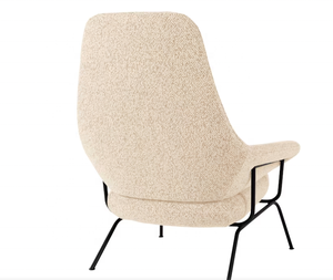 <span class=keywords><strong>Fauteuil</strong></span> <span class=keywords><strong>d</strong></span>'appoint moderne à dossier haut pour salon, <span class=keywords><strong>fauteuil</strong></span> rembourré avec structure <span class=keywords><strong>en</strong></span> métal noir, chaise longue de <span class=keywords><strong>d</strong></span>étente pour la maison et l'hôtel - Product Image 2