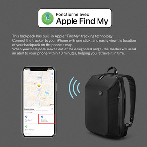 Kingsons Minimalist <b>Backpack</b> 20-35L Anti-Theft Laptop Bag Unisex <b>Black</b> <b>Waterproof</b> - Product Image 4