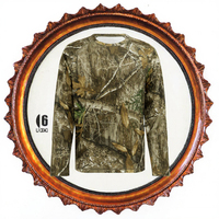 Chemise de pêche camouflage HD pour homme, vêtement respirant anti-UV Bayer, sweat à capuche coupe-vent automne, vêtements de chasse OEM ODM