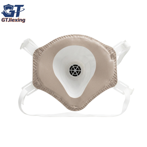 Mascarilla Respiratoria FFP3 en Forma de Copa con Válvula de Exhalación, Banda para la Cabeza Ajustable en 4 Puntos, Antipolvo, Mascarilla Protectora Industrial - Product Image 4