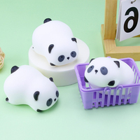 Mainan Sensorik Hewan Panda Taba Lucu, Mainan Squishy Panda FuFu, Bola Penghilang Stres untuk Anak-anak dan Dewasa, Squishies Taba Kawaii