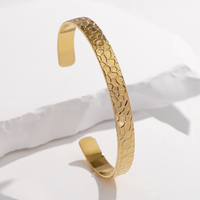 Bracelet épais personnalisé en argent 925 Sterling Fashion adapté aux accessoires de bijoux pour femmes