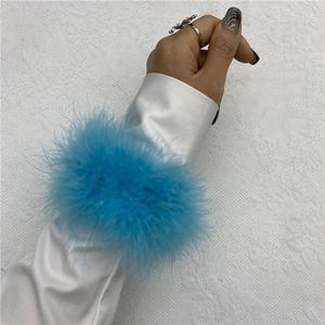 Women <strong>Feather</strong> <strong>Cuffs</strong> for Wrist Elegant <strong>Feather</strong> <strong>Snap</strong> Bracelet Nail Photo <strong>Cuffs</strong> Shirts <strong>Cuffs</strong> With <strong>Feather</strong> - Product Image 3
