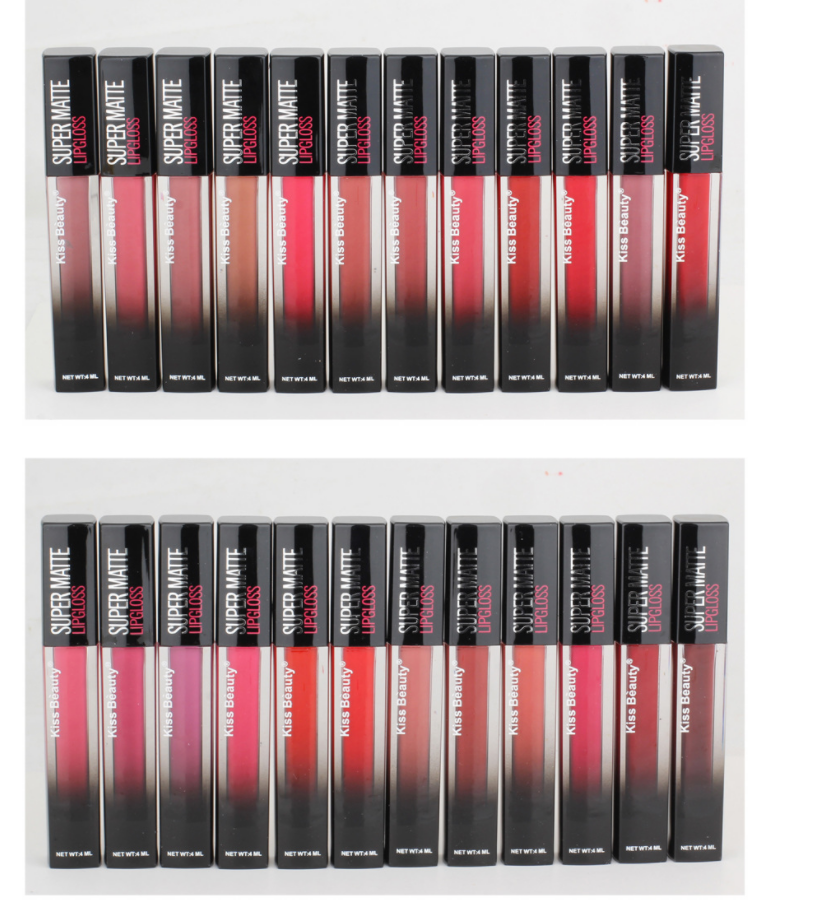 Жидкая матовая помада, база для макияжа, частная марка, водостойкая косметика для красоты, многоцветный Макияж для губ, глянцевый блеск для губ