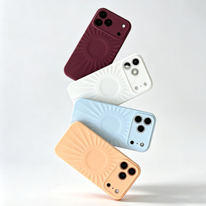เคสโทรศัพท์ซิลิโคนลายดวงอาทิตย์รุ่นใหม่ S139 สำหรับ iPhone 16 17 18 Pro Max ป้องกันแรงกระแทก - Product Image 4
