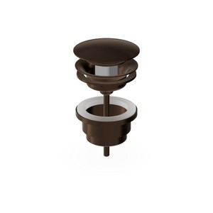 Zucchetti moderno stile francese rifiuti universali in acciaio inox rame scarico per bagno Hotel cromato per uso lavabo - Product Image 3
