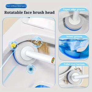 JOYBOS Cepillo Desechable para Inodoro de Diseño Colgante, Juego de Cepillos de Limpieza y Soporte para Limpieza de Baño e Inodoro - Product Image 3