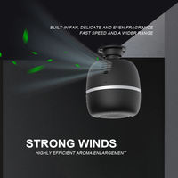 Diffuseur d'huiles essentielles professionnel électrique sans eau, écologique, 350 ml, à fixer au plafond, avec 1 an de garantie