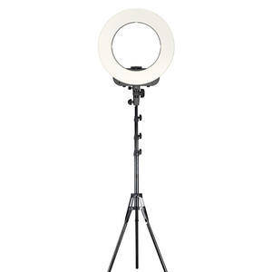 Triopo <span class=keywords><strong>Anneau</strong></span> <span class=keywords><strong>lumineux</strong></span> LED de studio de 14 pouces <span class=keywords><strong>pour</strong></span> selfie, température de couleur et luminosité réglables, puissance réglable, avec trépied <span class=keywords><strong>pour</strong></span> <span class=keywords><strong>smartphone</strong></span> - Product Image 2