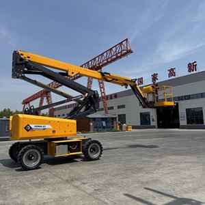 22 मीटर मिनी हाइड्रोलिक बूलिफ्ट 4x4 सभी इलाके आउटडोर निर्माण इलेक्ट्रिक स्पष्ट लिफ्ट - Product Image 4