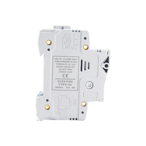CHYT YTPV-32 1 ensemble de fusibles GPV PV DC 10x38mm à 1/2/3/4 pôles 1000V 1~32A et porte-<span class=keywords><strong>fusible</strong></span> - Product Image 5