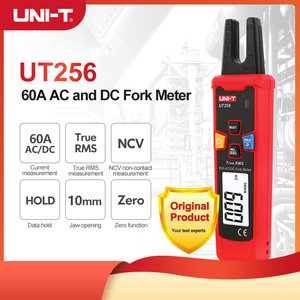 UNI-T UT256 Digital Fork Meter 60A AC DC Clamp Meter True RMS Pliers Ammeter NCV Tester High Precision L68 - Product Image 2