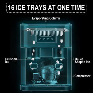 Cube Vending Hine en Cubos Con Bala De Hielo Triturado Y Agua Fría - Product Image 5