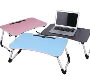 Folding Laptop Desk Lazy Home Office Work Sofa Bed Dormitory Tablet Book Stand Food Coffee Tray Table