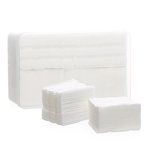 Dischetti struccanti in puro <span class=keywords><strong>cotone</strong></span> organico quadrato naturale 100% <span class=keywords><strong>cotone</strong></span> pulizia quotidiana 7 ~ 15 giorni 2000 pezzi CE/ISO Square T/T - Product Image 2