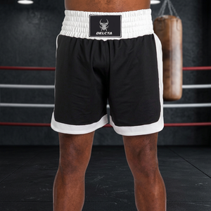 Pantalones Cortos de Compresión RISE para Hombre, Sin Gi, MMA, BJJ, con Logotipo Frontal, de Poliéster/Nylon, de Secado Rápido, Transpirables, Ajuste Holgado, para Grappling (Venta al por Mayor) - Product Image 3