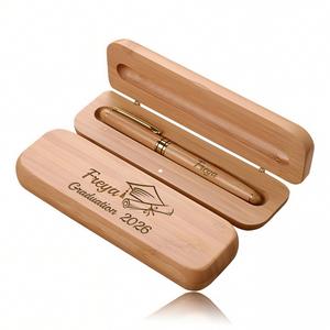Coffret de stylos avec nom gravé, cadeau de diplôme personnalisé, souvenir de la promotion 2026, cadeau de fin d'études - Product Image 5