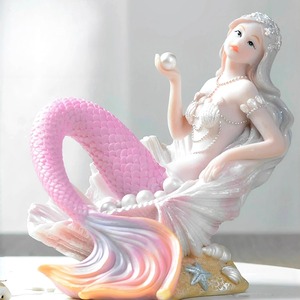 Witt sirena decoración pecera paisajismo balcón al aire libre sala de estar rocalla simulación Coral decoración artesanías - Product Image 5