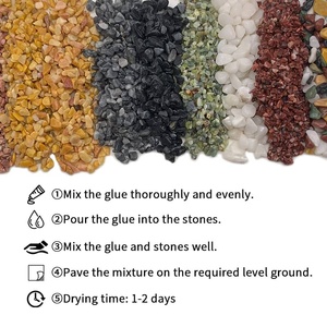 Piedras Naturales, Adoquines Duraderos Autonivelantes para Pavimento de Parques al Aire Libre - Product Image 2