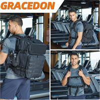 Sac à dos tactique 45L Sac Molle 3 jours Pack pour hommes et femmes Grand sac à dos d'assaut