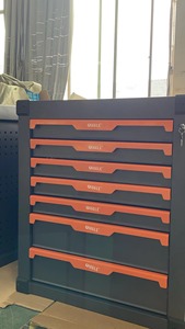 Yizhe Tùy Chỉnh Sang Trọng Cung Cấp OEM/ODM Nhiệm Vụ Nặng Nề Lớn Cán Công Cụ Ngực 7 Ngăn Kéo Công Cụ Tủ Xe Container - Product Image 6