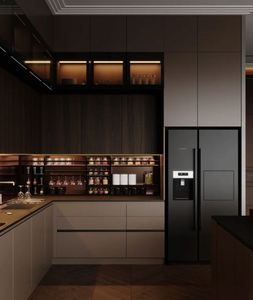 Armarios de cocina modulares de diseño personalizado, colección de armarios del fabricante - Product Image 2