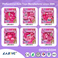 LASIVE TOYS Ensemble de jeu d'imitation pour filles : Princesse, Maquillage et Coiffure, Salon de Beauté