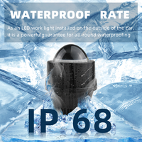 Projecteur Bi-LED F90 3-en-1 3000K, 4300K, 6000K, 3,0 pouces, 12V, étanche IP68, en aluminium aéronautique pour automobile