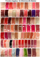 100 + Couleurs Luxe Lipgloss Maquillage Non Collant Rouge à Lèvres Repulpant Hydratant Brillant à Lèvres Logo Personnalisé Vegan Lipgloss