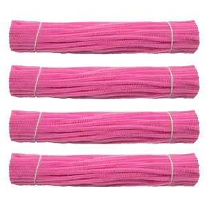 Factory wholesale Supplies Assorted Colors Chenille Stem Pipe Cleaners for DIY Art Craft Supplies