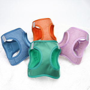 Hanyang OEM Harnais réglable pour chat et chien, type <span class=keywords><strong>gilet</strong></span> dorsal thoracique, en polyester, avec laisse et collier, Fournitures pour animaux de compagnie - Product Image 4