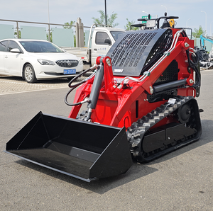 Kruippakje-Type Wiel Glijlader, Multi-Functionele Vorkheftruck Voor Bouwplaatsen, Uitgebreide Lader, Vorkheftruck - Product Image 5